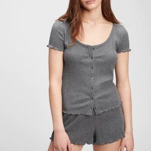 LOVE by GAP - COTTON MODAL RIB PJ SET - Size M